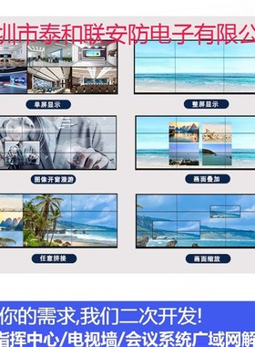 天地伟业监视器 拼接屏 65寸液晶拼接单元 TC-D56514  LCD/J
