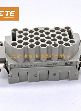 泰科TE重载连接器 HEEE-040-F T2050402201-000 西霸士航空插头