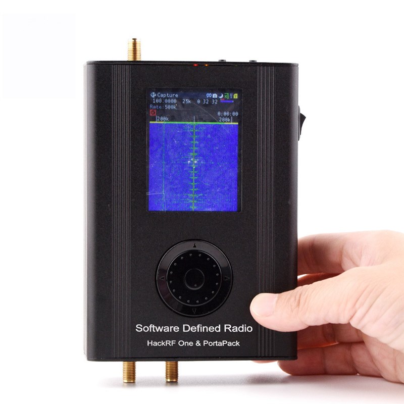 portapack H1开发板 hackrf one 无线电开发板带铝外壳