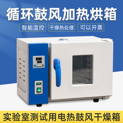 力辰实验室测试用电热恒温鼓风干燥箱工业烤箱茶叶材小烘干箱