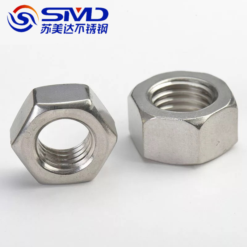 正宗316L不锈钢六角螺母/六角螺帽/螺丝帽M6M8M10M12M16M20M24
