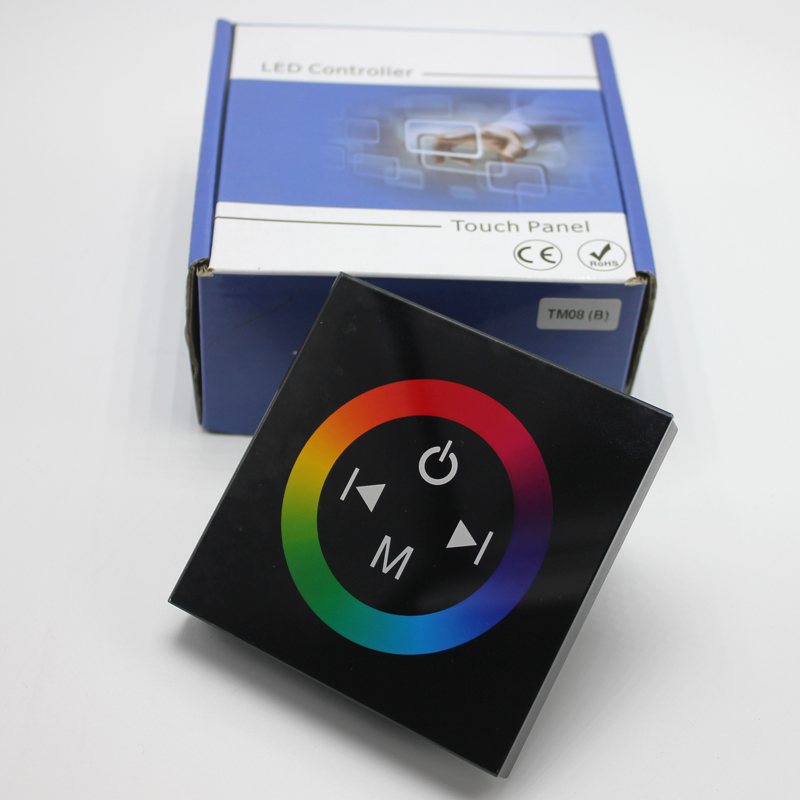 房车配件触摸调光器 可调光可调颜色 3路调光器 12-24V 010290