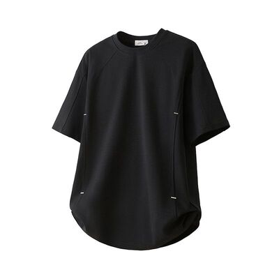 日本品牌解构拼接短袖T恤男夏季