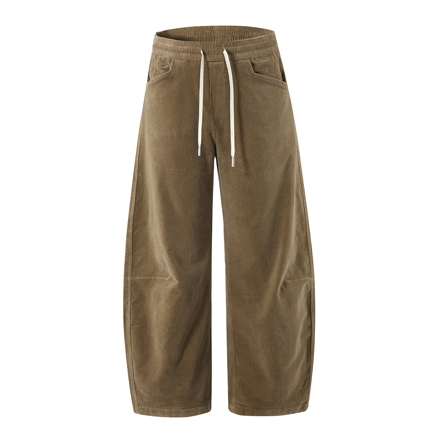 DESIGNSECRETS 25FW纯棉灯芯绒潮牌宽松直筒裤男休闲简约阔腿裤子