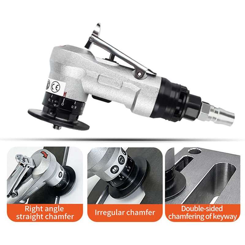 巜倒角迷你气动倒角机45度手持式金属铝材修边chamfering machine