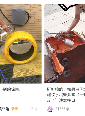 藤原喷漆枪w71气动油漆喷枪喷壶乳胶喷漆家用神器汽车涂料喷涂枪