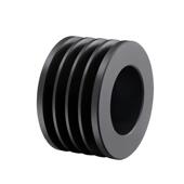 现货国标胀套式 三角皮带轮不锈钢铝合金船舶联轴器实心同步轮