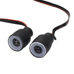 1/10仿真攀爬车 SCX10车壳前大灯 17MM天使眼 红蓝七彩三色可遥控