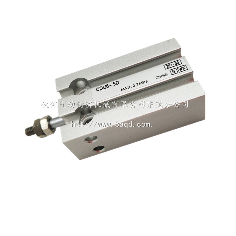 伙伴气动自由安装型气缸CDU6-5D/10D/CDU6-15D/20D/25D/30D