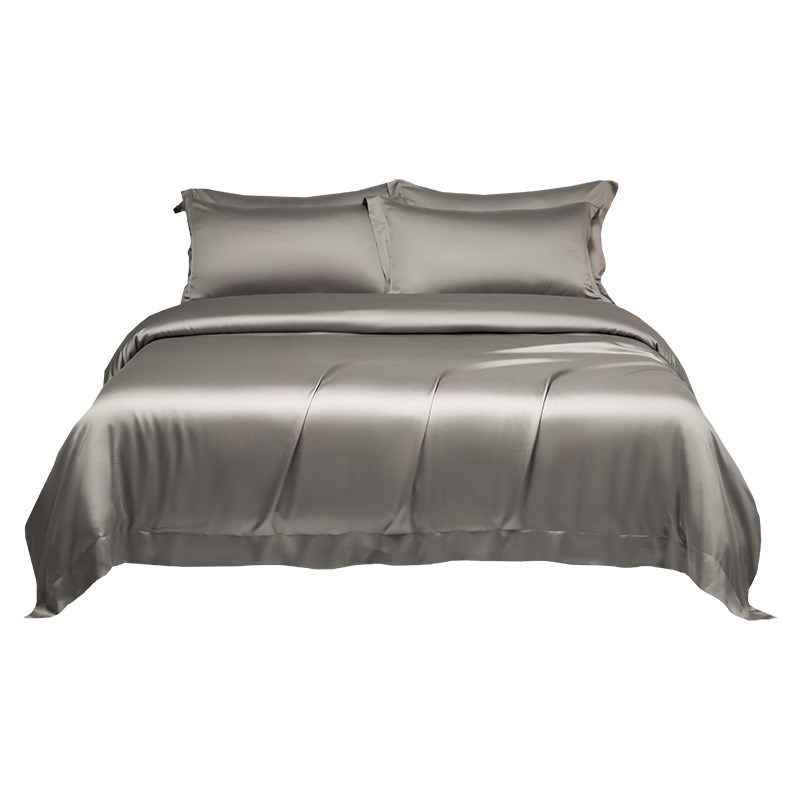 高端】200支兰精天丝四件套奥地利莱赛尔天丝滑裸睡冰丝床单被套