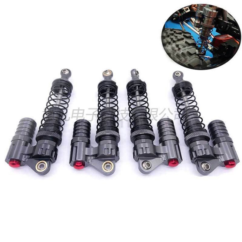 1/101/8攀爬车避震 SCX10 90046 D90 TRX4 幽灵管架 避震器 1对装
