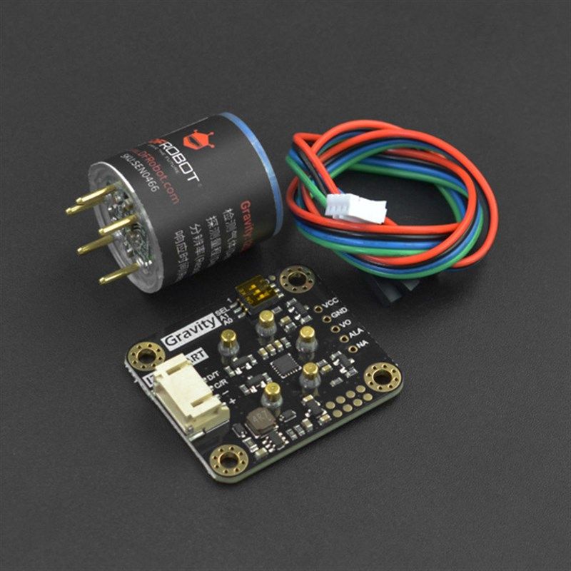 Gravity: CO一氧化碳传感器(出厂校准) - I2C&UART