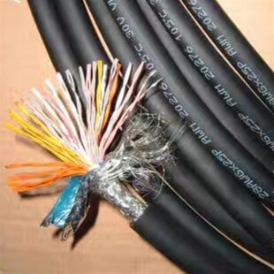 进口25228AWG信号线25P双层屏蔽50芯0.08平方双绞线镀锡柔软