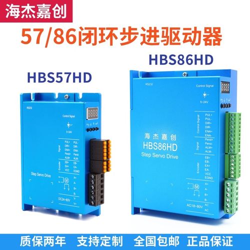 57/60/86闭环步进电机驱动器带数显HBS57HD/2HA865/HBS86HD