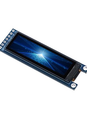 1.71寸OLED显示屏12832 OLED显示器128x32屏SSD1312驱动IIC接口