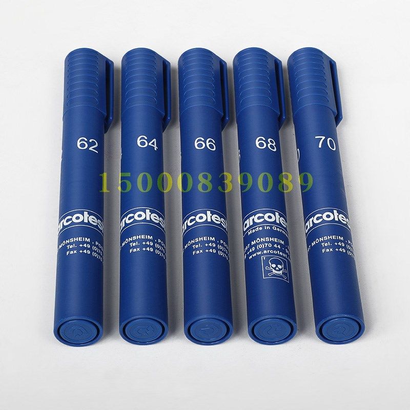 德国达因笔ARCOTEST蓝色电晕笔表面张力测试笔28 30 32 34 36 38