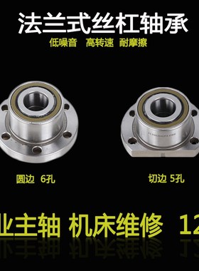 圆法兰轴承FL/DH760202滚珠203丝杆204丝杠205支撑206P4DBB机床