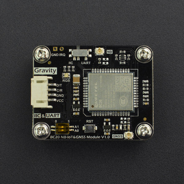 Gravity:I2C & UART BC20 NB-IoT & GNSS通信模块