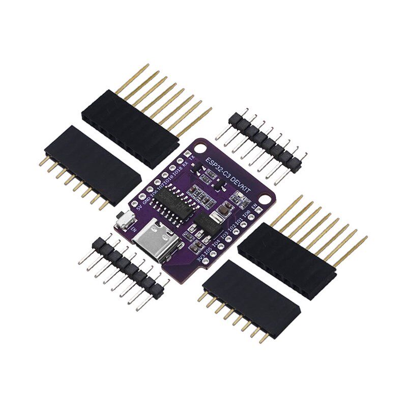 MINI ESP32-C3开发板搭载ESP32-C3-MINI-1-N4模块Wifi蓝牙BLE5.0