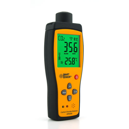 希玛AR8200二氧化碳检测仪CO2气体检测仪高精度手持便携式测试仪