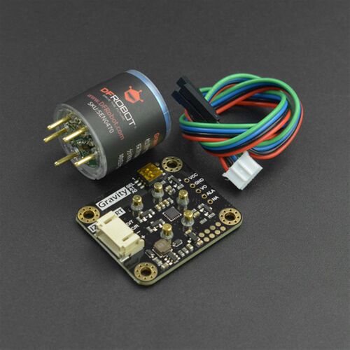 Gravity: SO2二氧化硫传感器(出厂校准) - I2C&UART
