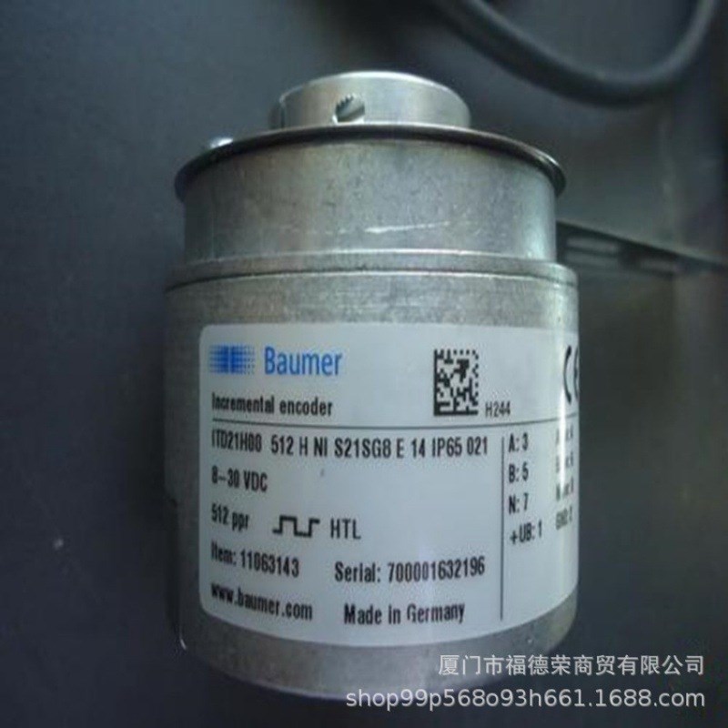 堡盟BAUMER编码器ITD 01 B14 Y 4 36 H SX KA0.1 S 5 IP54