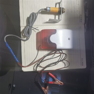 全膜机报警器 地膜断裂警告 用完报警 声光提示省时省力包邮