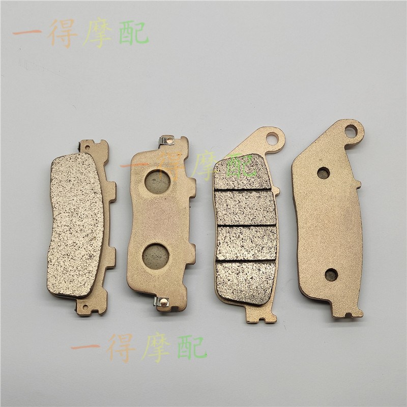 适用川崎踏板绵羊刹车皮 J125 J300金属烧结前后刹车片碟刹皮