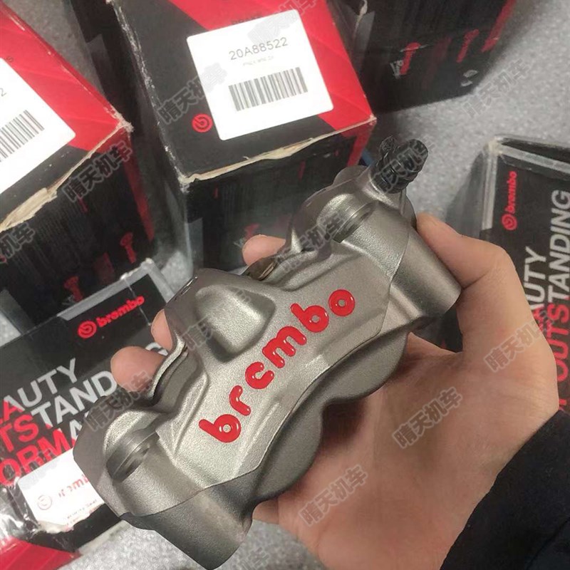 布雷博brembo M50大辐射对四卡钳劲战FORCE小牛N1XMAX川崎杜卡迪
