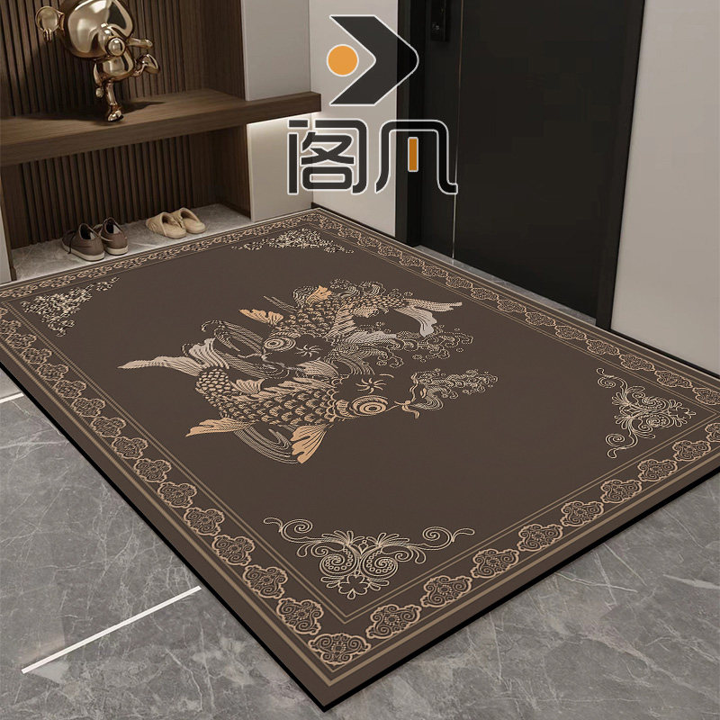 咖啡色高端进入户门垫防滑耐磨地垫室内外大门口脚垫硅藻泥可裁剪,居家布艺,入户地垫,淘宝优惠券,粉丝福利购,淘宝优惠卷