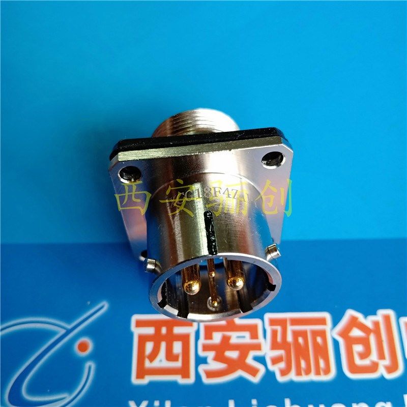 【连接器】圆形连接器XCG18F/T4Z1P1系列 航空4芯插头插座4芯