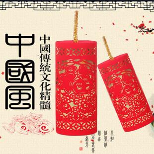 春节装饰场景布置坐炮炮仗爆竹商场橱窗摆件新年鞭炮过年道具跨境