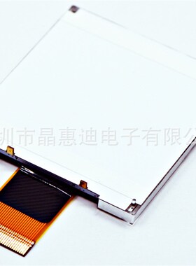 LCD/128128点阵/并口/2.2寸/正显/30PIN脚位/黄绿色/液晶显示屏