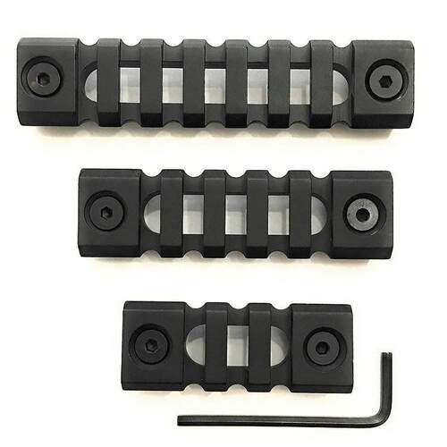 Keymod孔 铝合金镂空平底导轨条Keymod系统NSR MI鱼骨专用导轨