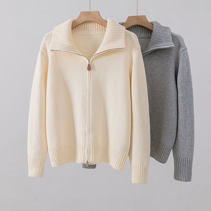 大码女装100%纯棉织开衫宽松上衣