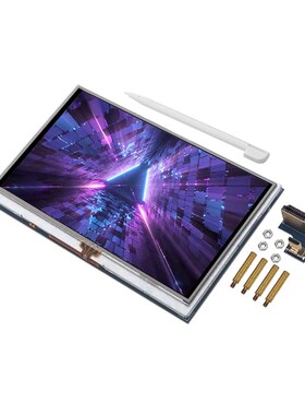 5寸树莓派HDMI LCD触控屏幕液晶显示器 for Raspberry Pi 3B+/4B