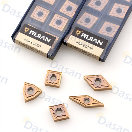 RUIAN锐安数控外圆刀片WNMG080408-TM RP1125/RP1120不锈钢刀粒