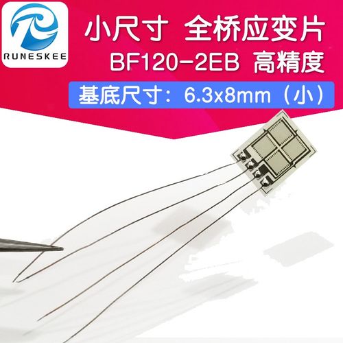 BF120-2EB 小尺寸 高精度高灵敏度 全桥应变片钢筋 电阻应变计