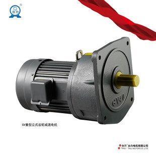 5.5KW 台力立式 万鑫减速马达 50齿轮减速电机替换晟邦 7.5KW GV40