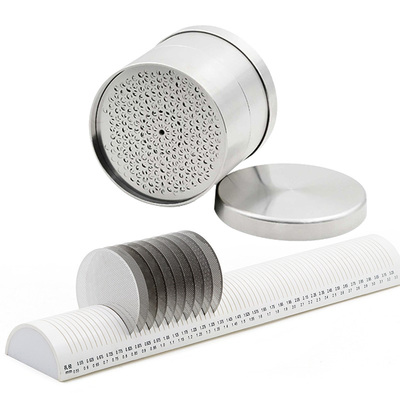 钻石筛宝石筛片不锈钢精密筛子珍珠筛钻网镶嵌石测量打金首饰工具