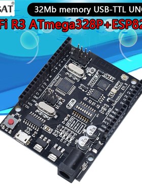 WiFi R3 ATmega328P+ESP8266 (32Mb memory), USB-TTL UNO