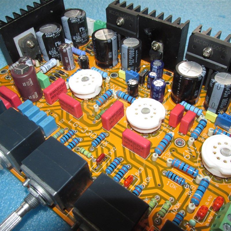 电子管负反馈高音中音低音双声道音调板6个ALPS蓝壳电位器LG330