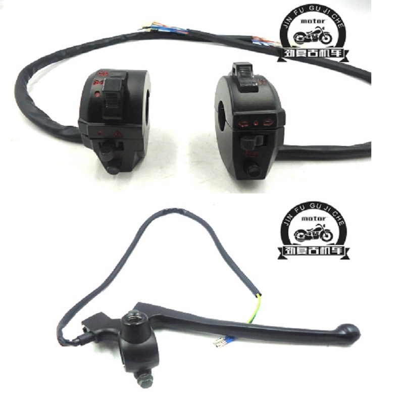 适用幼兽C50/C70改装手把开关 CUB幼兽机车嘉陵CoCo手把 把座电控