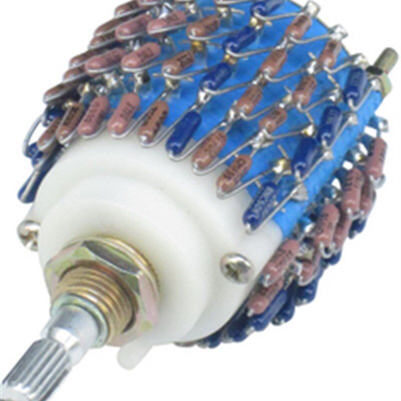 4X24步进式电位器10K(配DALE电阻组装成四联10K)四声道音量电位器