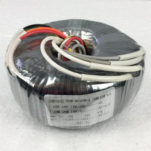 环型变压器120W 15V2(4A4线)115-230V环牛电源变压器双15V 铜线