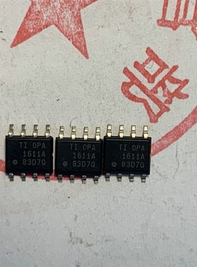OPA1611AIDR  OPA1611A运算放大器 原装全新进口贴片 可直拍 SOP-