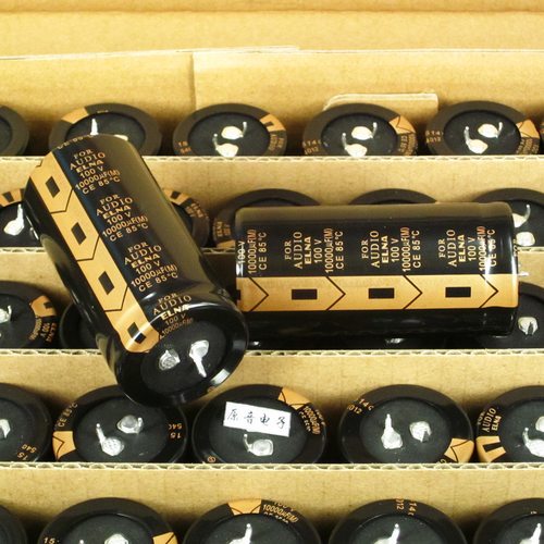 ELNA100V10000UF100V FOR AUDIO原装全新音频滤波电容直径35X70mm