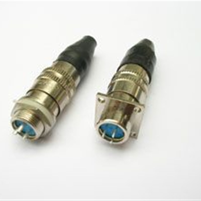 航空插头XS12K3P XS12K4P XS12K5P 2芯3芯4芯5芯带皮套