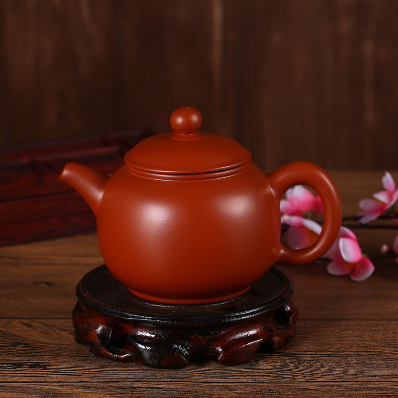 大容量紫砂壶茶具紫砂茶壶宜兴茶壶纯手工手拉壶功夫茶具冲罐
