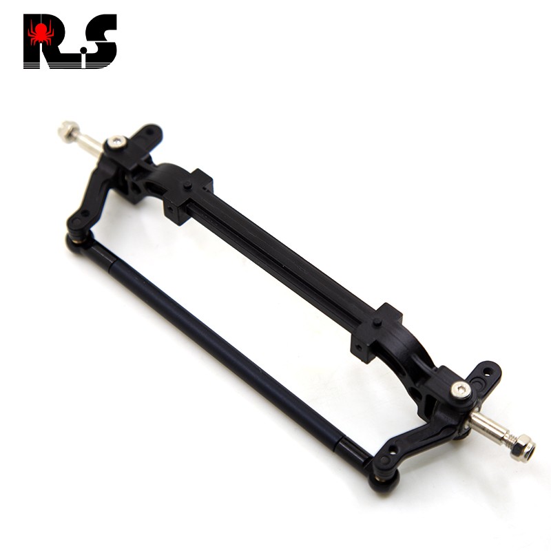 R红蜘蛛田宫拖头无动力车桥金属转向Tmiy拖头改装W